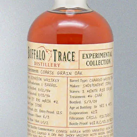 Buffalo Trace Experimental Collection Coarse Grain Oak