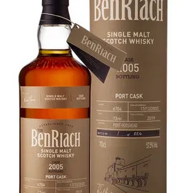Benriach 2005 13yo cask #6704 Batch 16 port cask