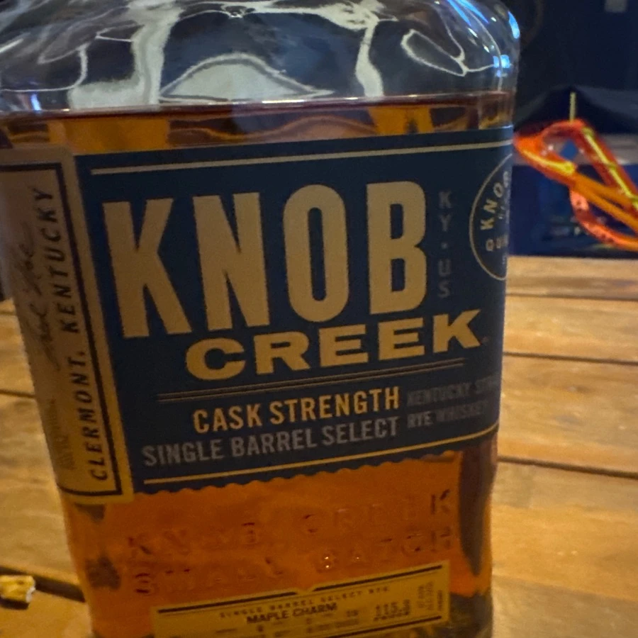 Knob Creek Cask Strength Single Barrel Select "Maple Charm"