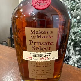 Maker's Mark The Great 88 Private Selectio  109.9 Proof