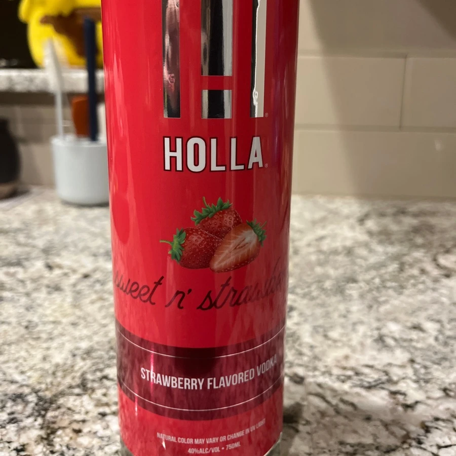 Holla Strawberry Flavored Vodka
