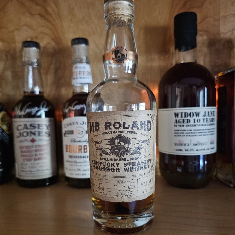 MB Roland Still & Barrel Proof Kentucky Straight Bourbon Whiskey Batch 87
