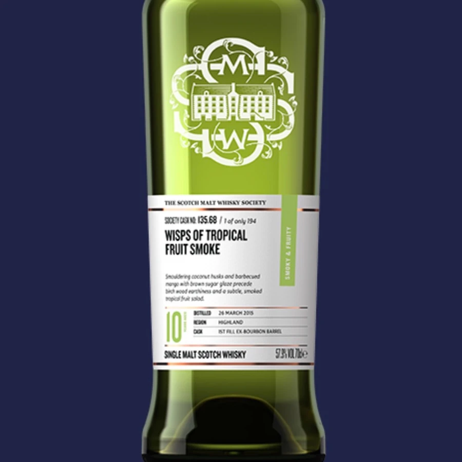 Wisps Of Tropical Fruit Smoke 135.68 (SMWS)
