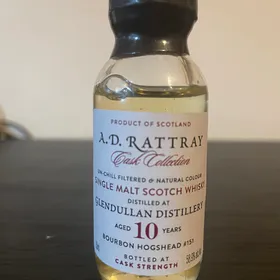 A.D. Rattray Cask Collection Glendullan 10 Year Old Cask #151