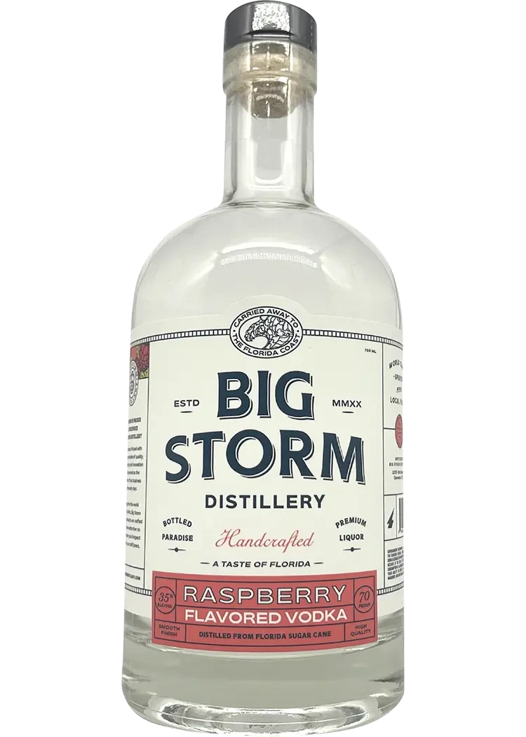 Big Storm Raspberry Vodka