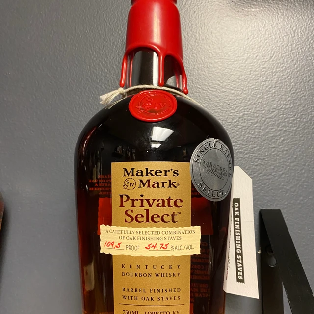 Maker's Mark Private Select (Saratoga Wine)
