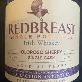 Redbreast 21 Oloroso Sherry Single Cask (selected by La Maison Du Whisky)