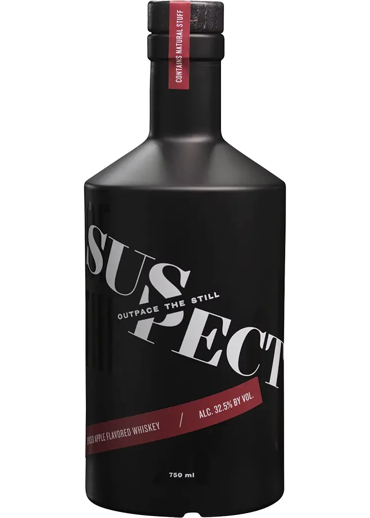 Suspect Spiced Apple Flavored Whiskey