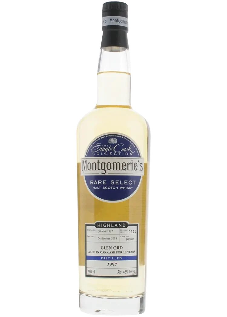 Montgomeries Glen Ord Single Malt Scotch Whisky