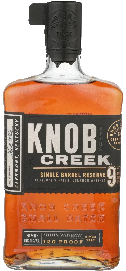 Knob Creek Single Barrel Select Bourbon Whiskey