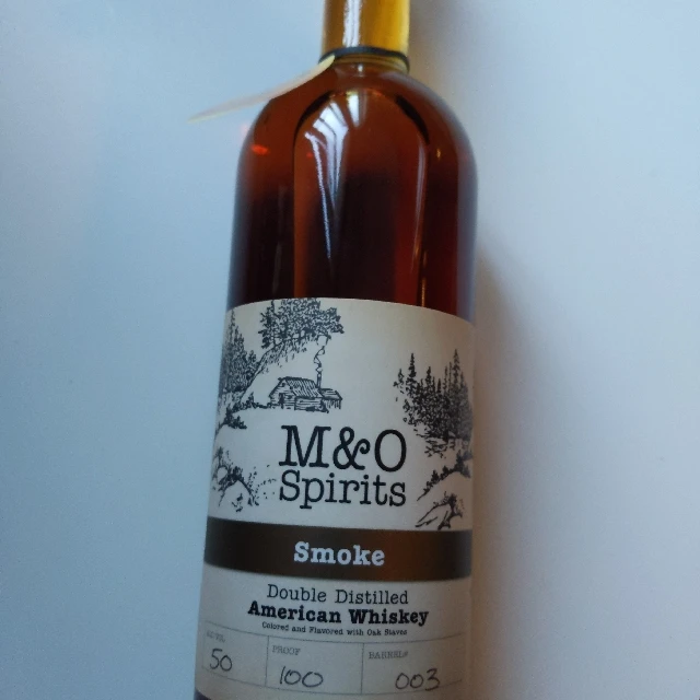 M&O Spirits Smoke American Whiskey