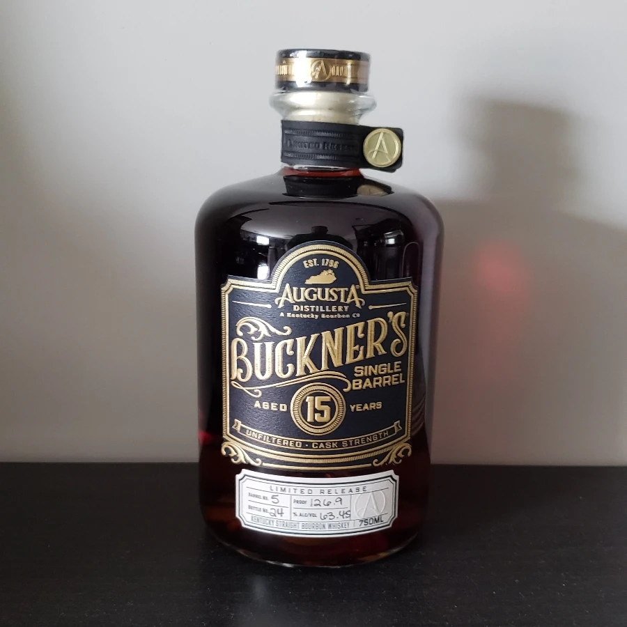 Augusta Buckner's 15 Year Single Barrel Kentucky Straight Bourbon