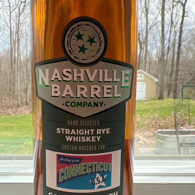 Nashville Barrel Cask Strength Straight Rye (CT Batch)