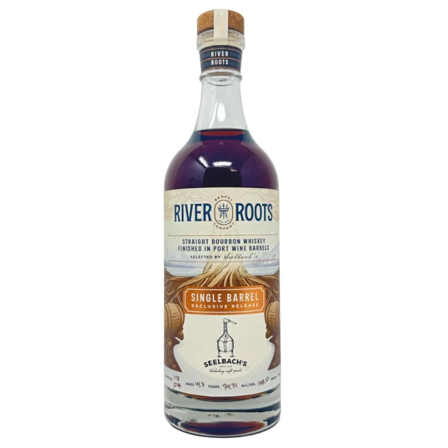 River Roots Barrel Co. - 14 YR Port Finished Single Barrel Bourbon