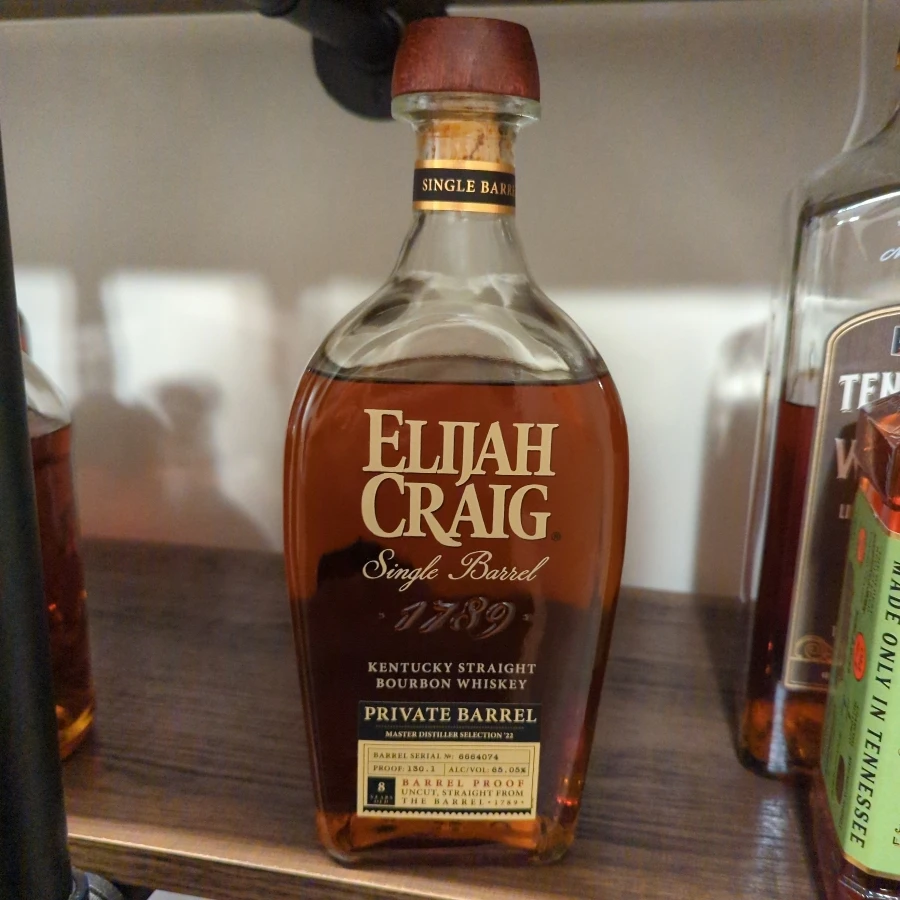 Elijah Craig Single Barrel Master Distillery Selection '22