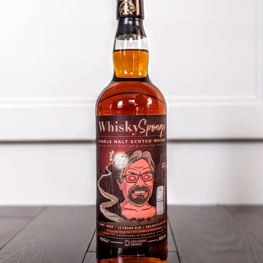 Whisky Sponge Glenlivet 2007 14 Year Single Malt Scotch Whisky