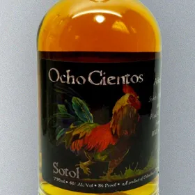 Ocho Cientos Sotol Añejo