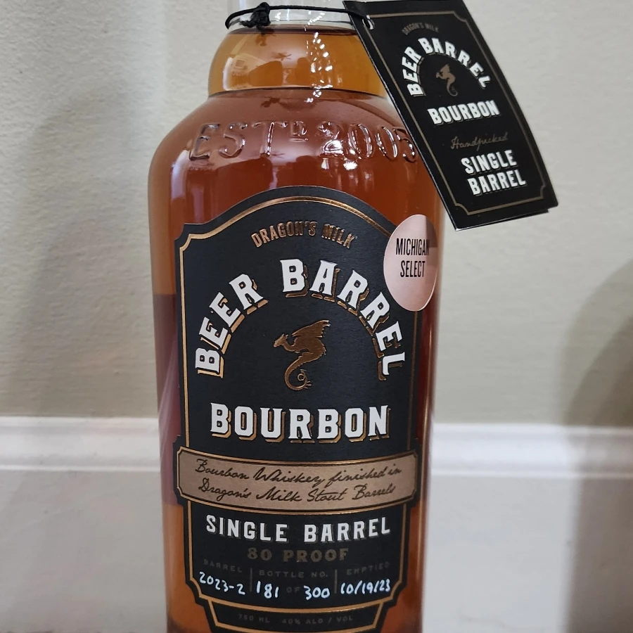 Dragon's Milk Beer Barrel Bourbon - Single Barrel MI Select 2023-2