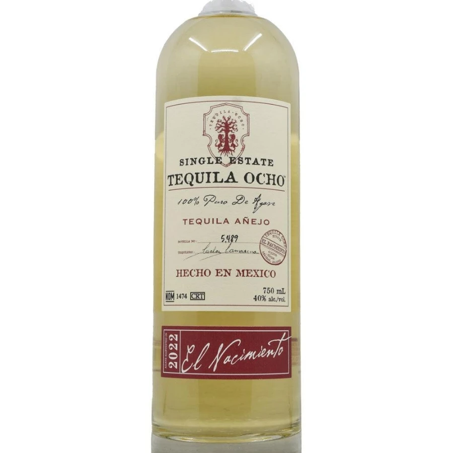 Tequila Ocho Añejo El Nacimiento 2022