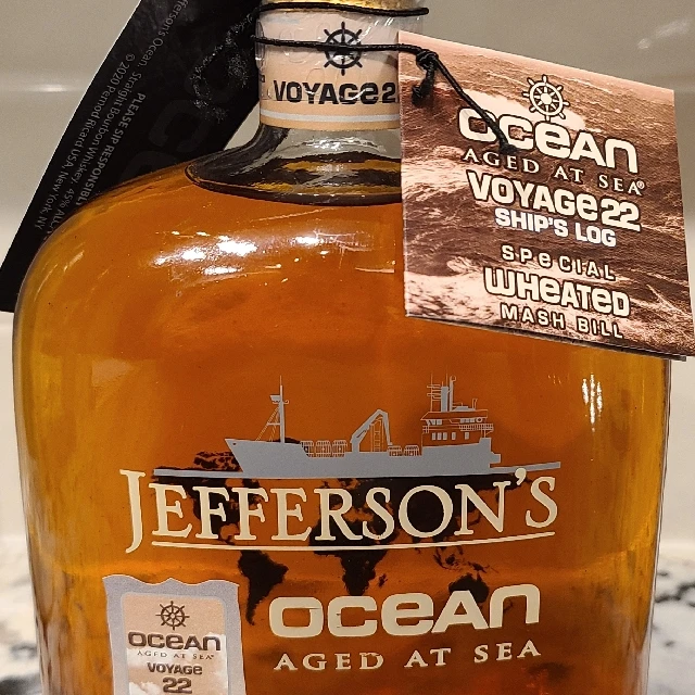 Jefferson's Single Barrel Ocean Aged At Sea Voyage 22 (Liquor Barn - No. 43)