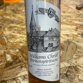 Hilmar Schmitt Williams Christ Birnenspirituose