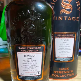 Clynelish 1995 23 Year Cask #11242 Cask Strength Collection (Signatory)