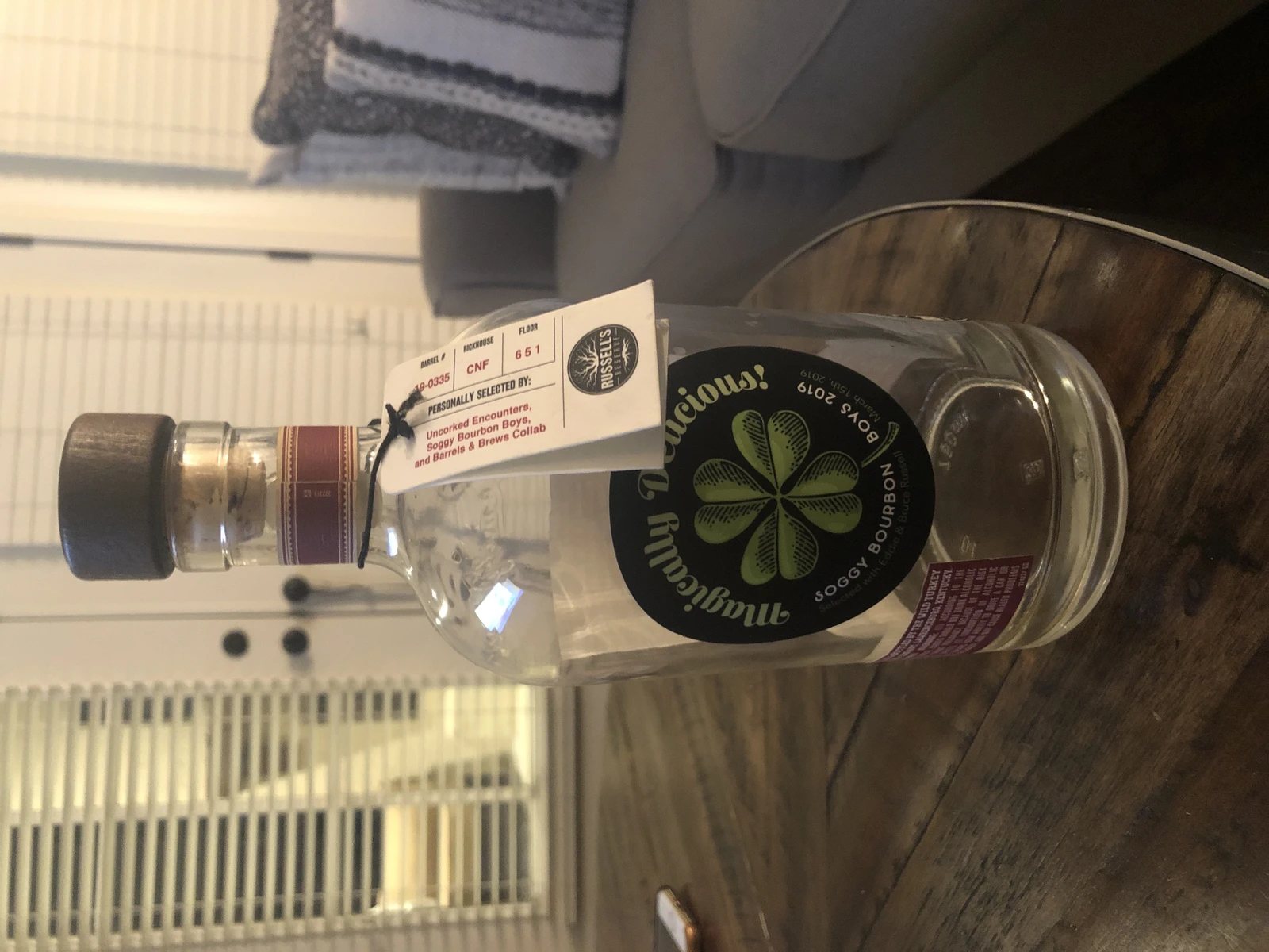 Russell's Reserve Single Barrel private select "magically delicious"