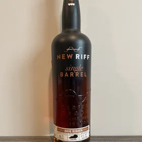 New Riff Single Barrel Barrel Proof Bourbon (BBB, 10.8.21)
