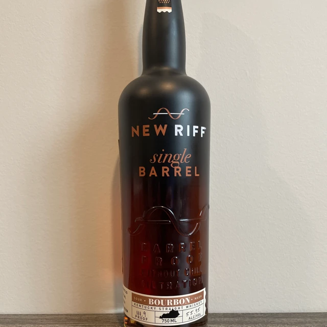 New Riff Single Barrel Barrel Proof Bourbon (BBB, 10.8.21)