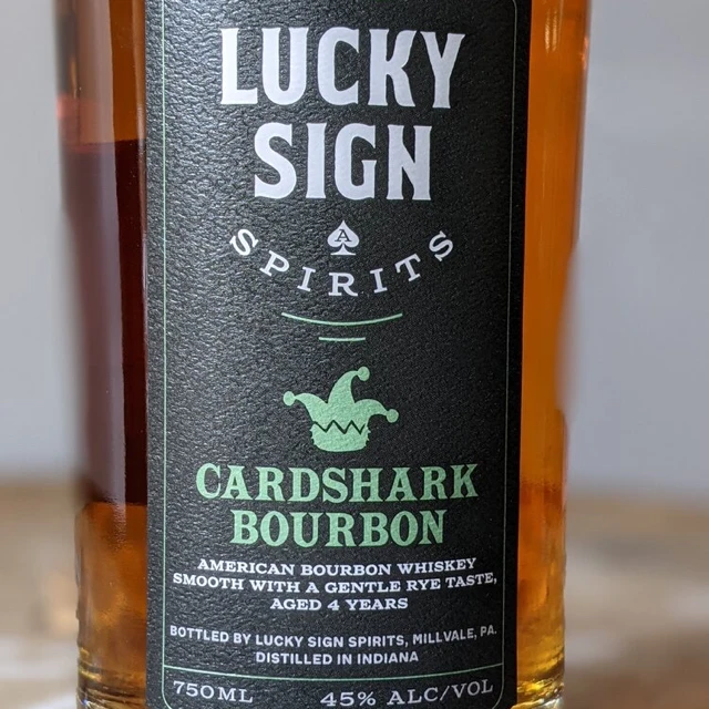 Lucky Sign Cardshark Bourbon