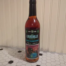 New Louisville Whiskey Co. Straight Bourbon Whiskey Hazmat Single Barrel "Nuclear Nectar"