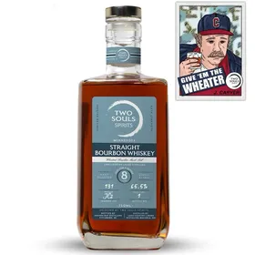Two Souls Spirits 8-Year Minnesota Straight Bourbon Whiskey Featuring J. Carver Distillery (2024)