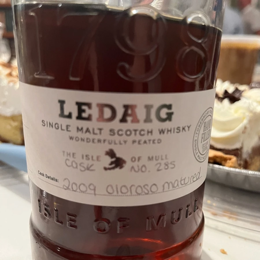 Ledaig Hand-Filled 2009 Oloroso Matured