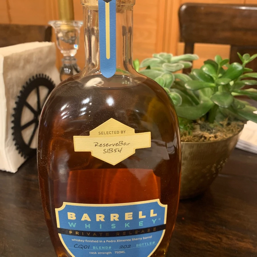 Barrell Whiskey Private Release Blend CQ01