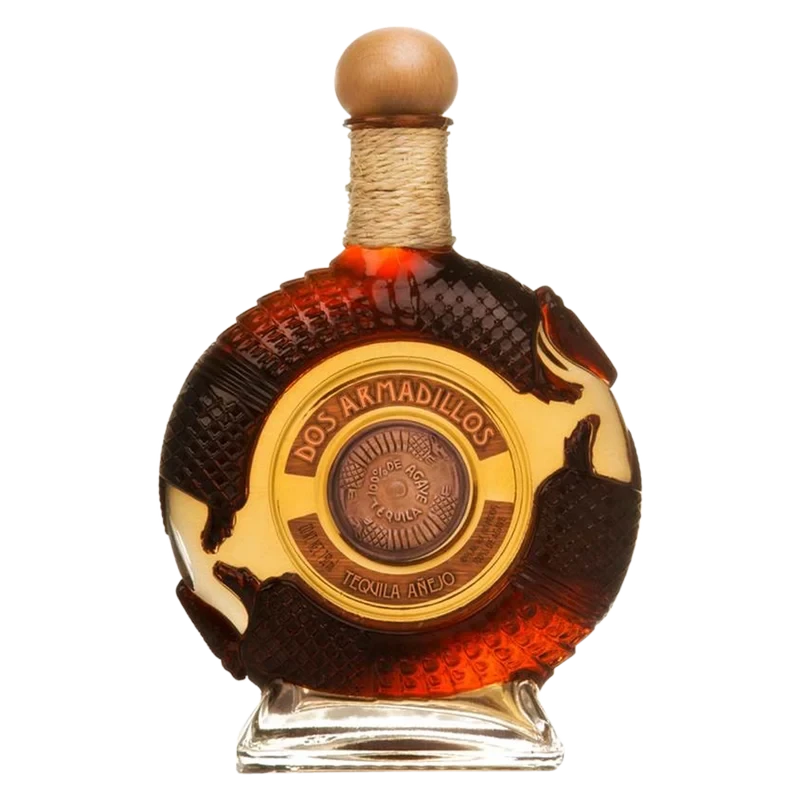 Dos Armadillos Anejo Tequila 750ml (80 Proof)