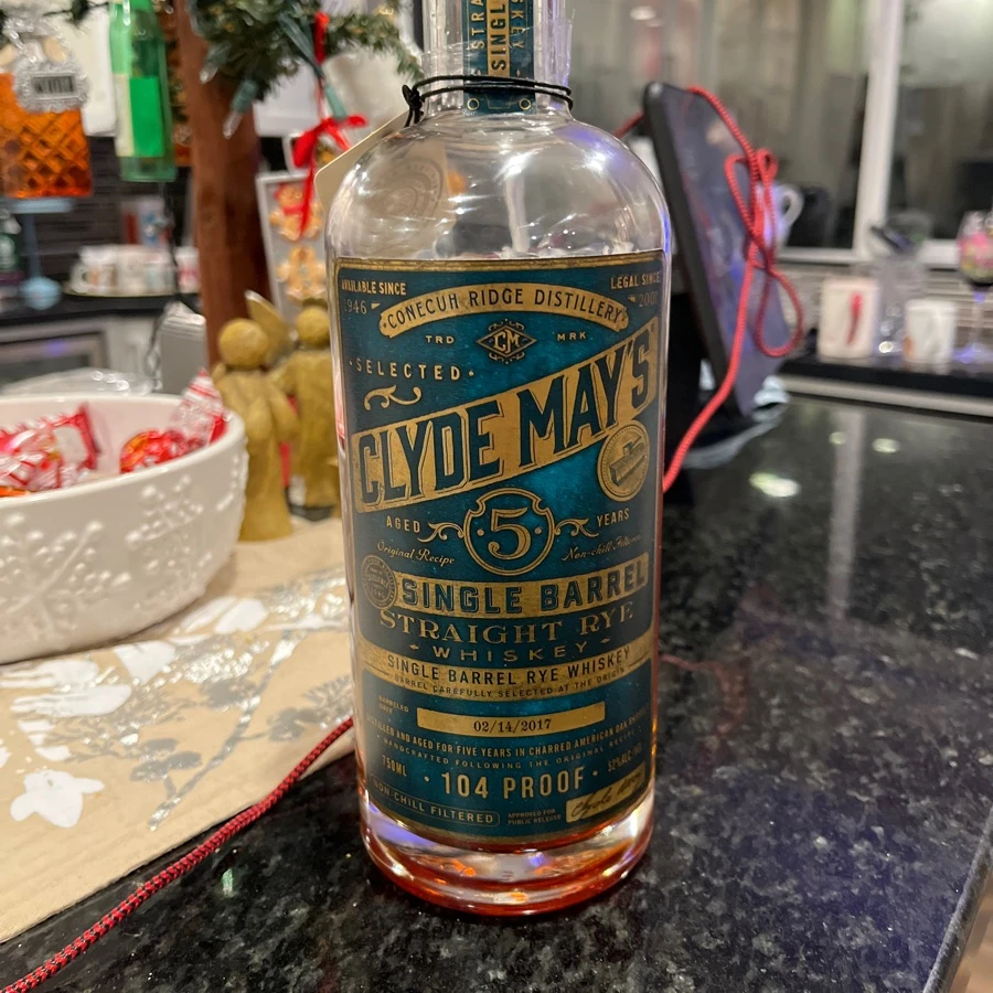 Clyde May's 5 Year Single Barrel Rye