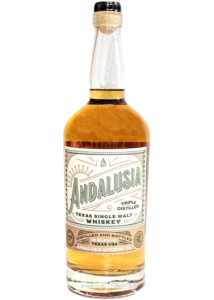Andalusia Triple Distilled Texas Single Malt