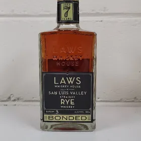 Laws 7 Year San Luis Valley Straight Rye Bonded (2022 Release)