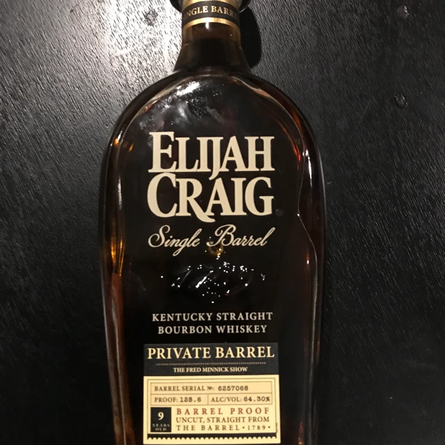 Elijah Craig Single Barrel Select Barrel Proof (Fred Minnick Show)