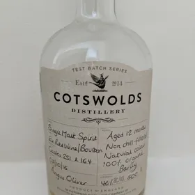Cotwolds Distillery Single Malt Spirit 2016
