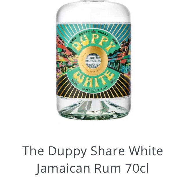 The Duppy Share White Caribbean Rum