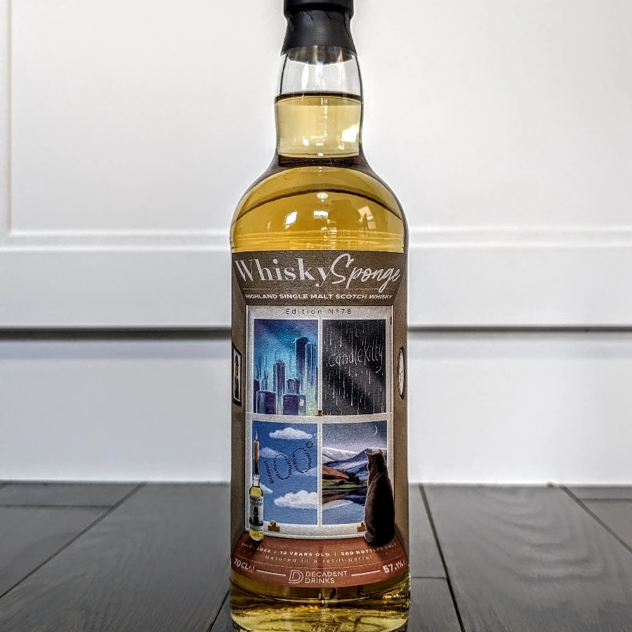 WhiskySponge Clynelish 2010 12 Year Single Malt Scotch Whisky