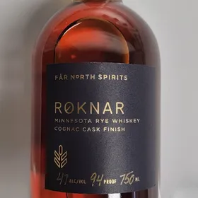 Far North Minnesota Rye Whiskey Cognac Cask Finish