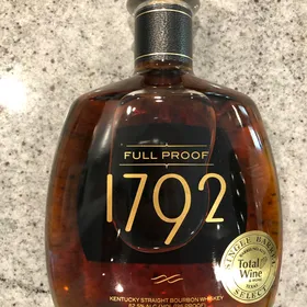 1792 Full Proof Straight Bourbon (TW Pick, Barrel No. 4278)