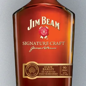 Jim Beam Signature Craft Six-Row Barley Bourbon 11 Year