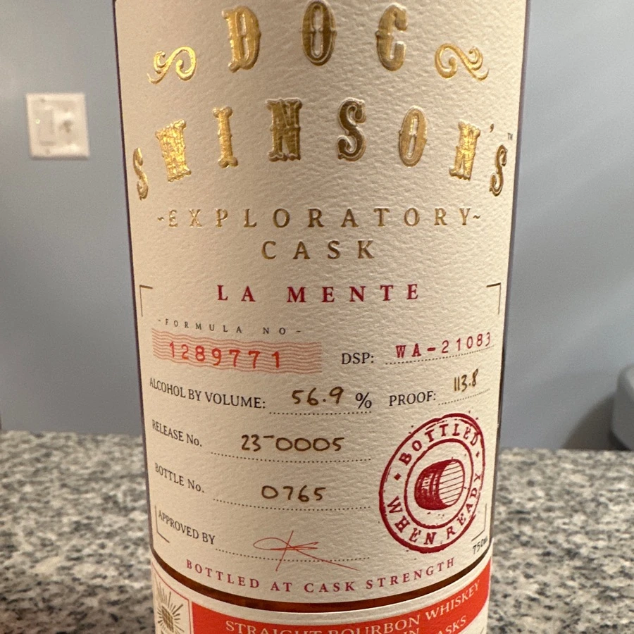 Doc Swinson's Exploratory Cask La Mente