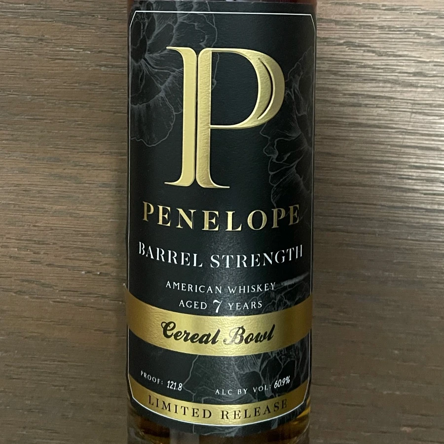 Penelope Barrel Strength Limited Release American Whiskey Aged 7 Years - Cereal Bowl