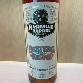 Nashville Barrel Company (Grateful Kelvin) Collaborative bottle