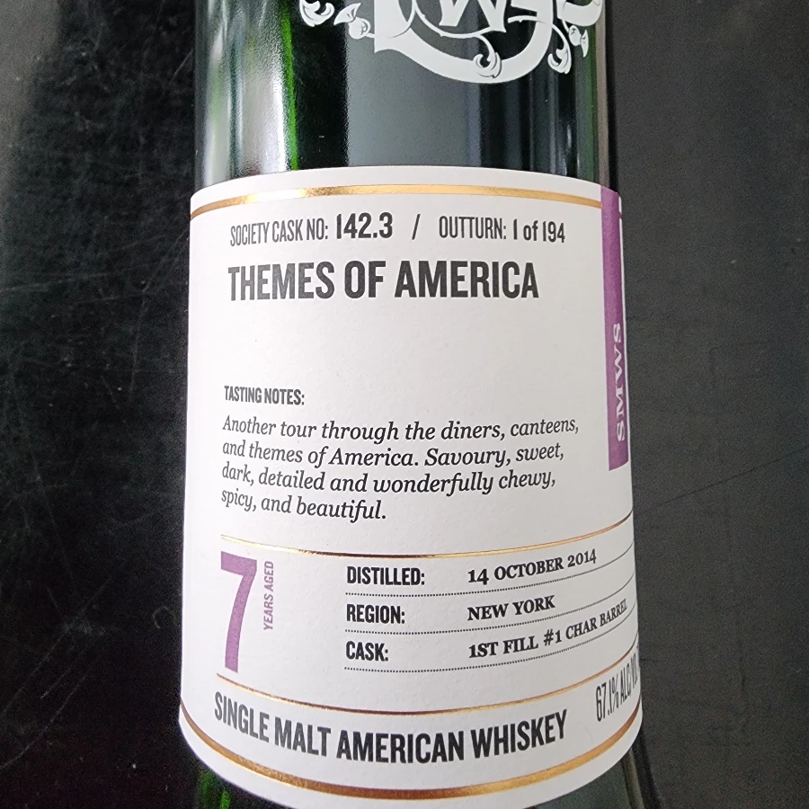 Themes of America SMWS 142.3