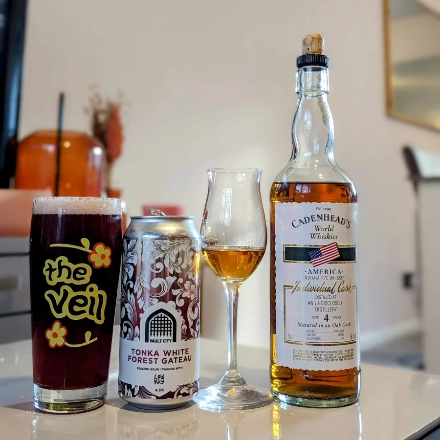Cadenheads Indiana Rye Undisclosed Distillery Age 4yr